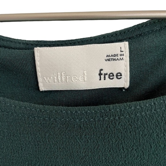 Wilfred Free Juliger Blouse, Deep Green, Size L - Picture 4 of 8